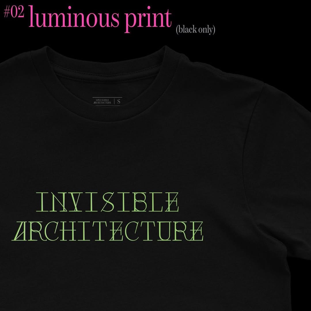 [Merch] Invisible Architecture - Black&White T-Shirt