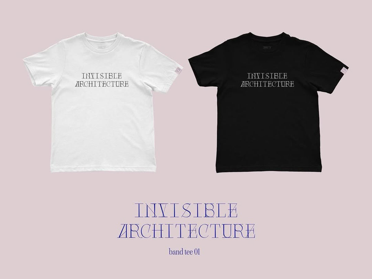 [Merch] Invisible Architecture - Black&White T-Shirt