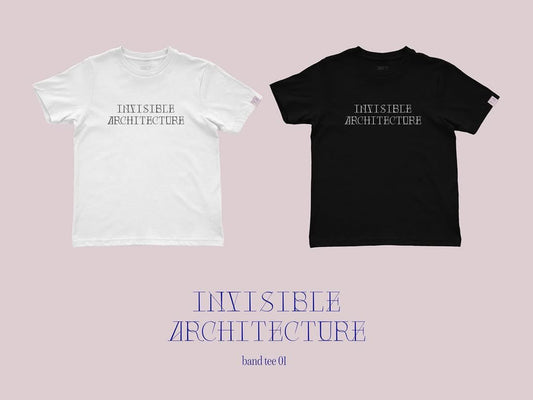 [Merch] Invisible Architecture - Black&White T-Shirt